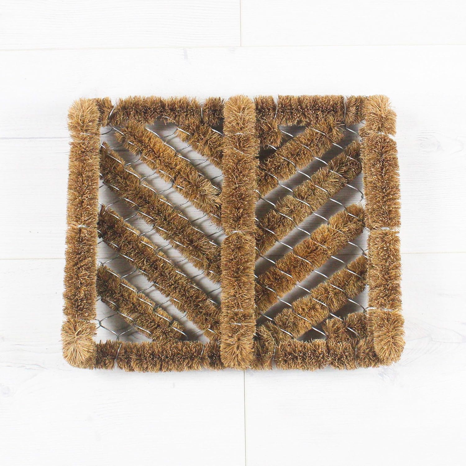 Maine Furniture Co. Berwick Double Boot Scraper Door Mat, Brown, Berwick Boot Scraper - 30 x 35 CM - Image 4
