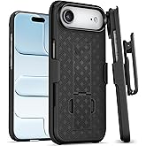 MOTIVE for iPhone 17 Air Holster Case, Belt Clip Case for iPhone 17 Air, Shell Holster Combo i Phone 17 Air, Slim Rugged Drop Shockproof Protective Cover with Kickstand (6.5") | Ranger v1 Series