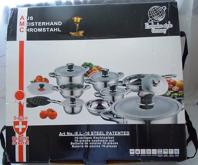 16 PCS SUPERIOR QUALITY AUS MEISTERHAND CHROMSTAHL EXCLUSIVE STYLE