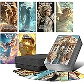 ZZBUY Angel Oracle Cards, Oracle Deck with Meanings on Them for Beginners Receive Wisdom and Guidance