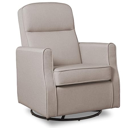 delta children dexter nursery recliner swivel glider chair