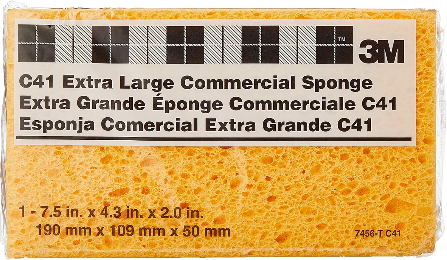 3 M Extra große Kommerzielle Schwämme C41 7456-t: Amazon.de: Küche