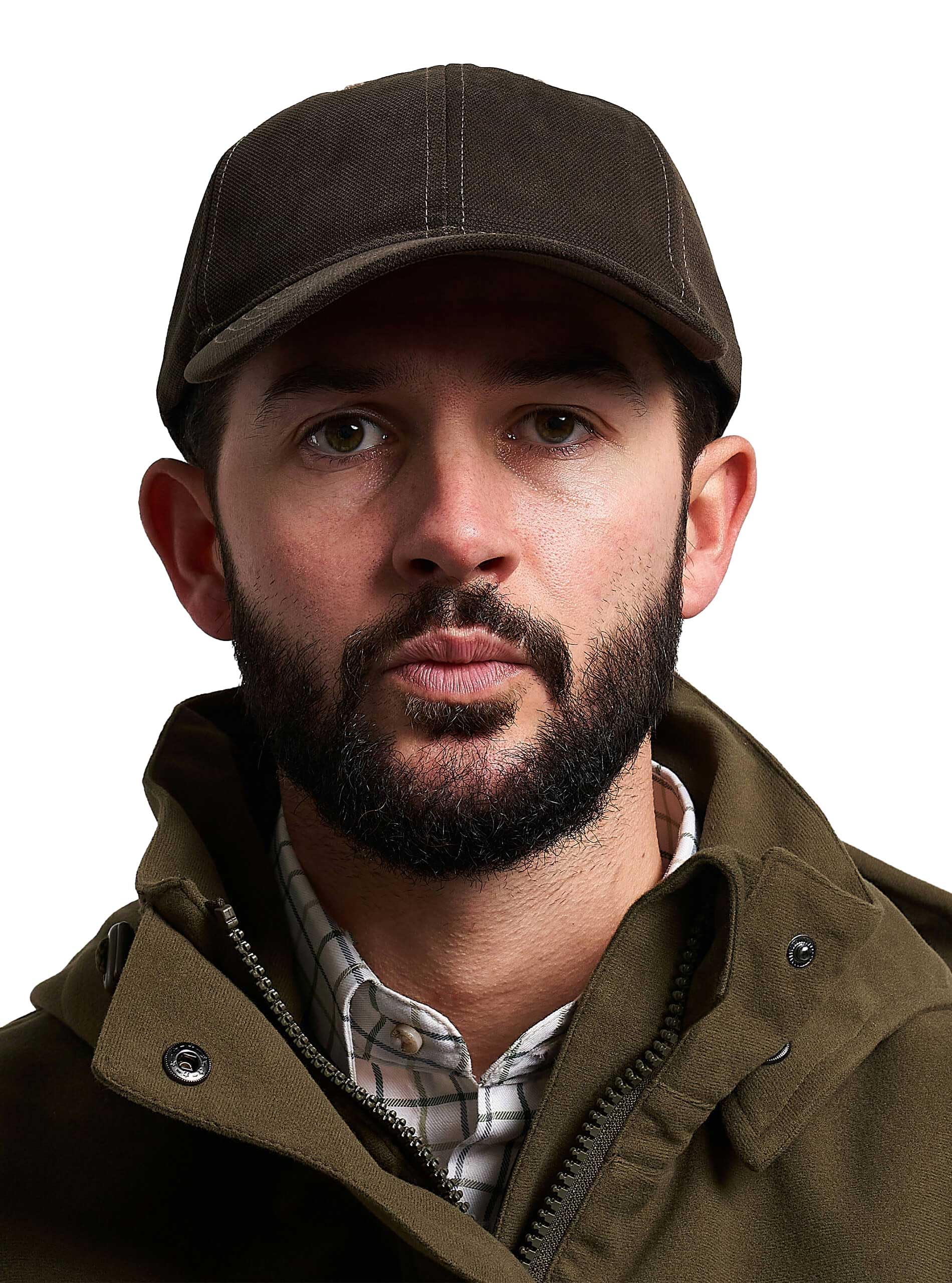 JACK PYKE Ashcombe Baseball Hat - Waterproof & Breathable Outdoor Cap, Durable Nyco with TPU Membrane, Adjustable Fit, Ideal for Hiking, Fishing & Outdoor Activities, Brown