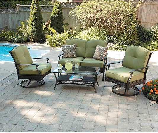 Amazon Com Better Homes And Gardens Providence 4 Piece Patio