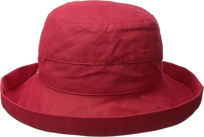 scala hats medium brim cotton hat