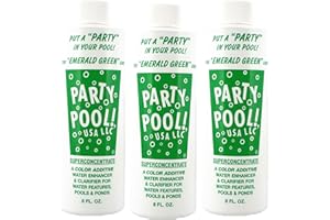 PARTY POOL LLC 3 PACK - Party Pool Color Additive Green Lagoon 47016-00008