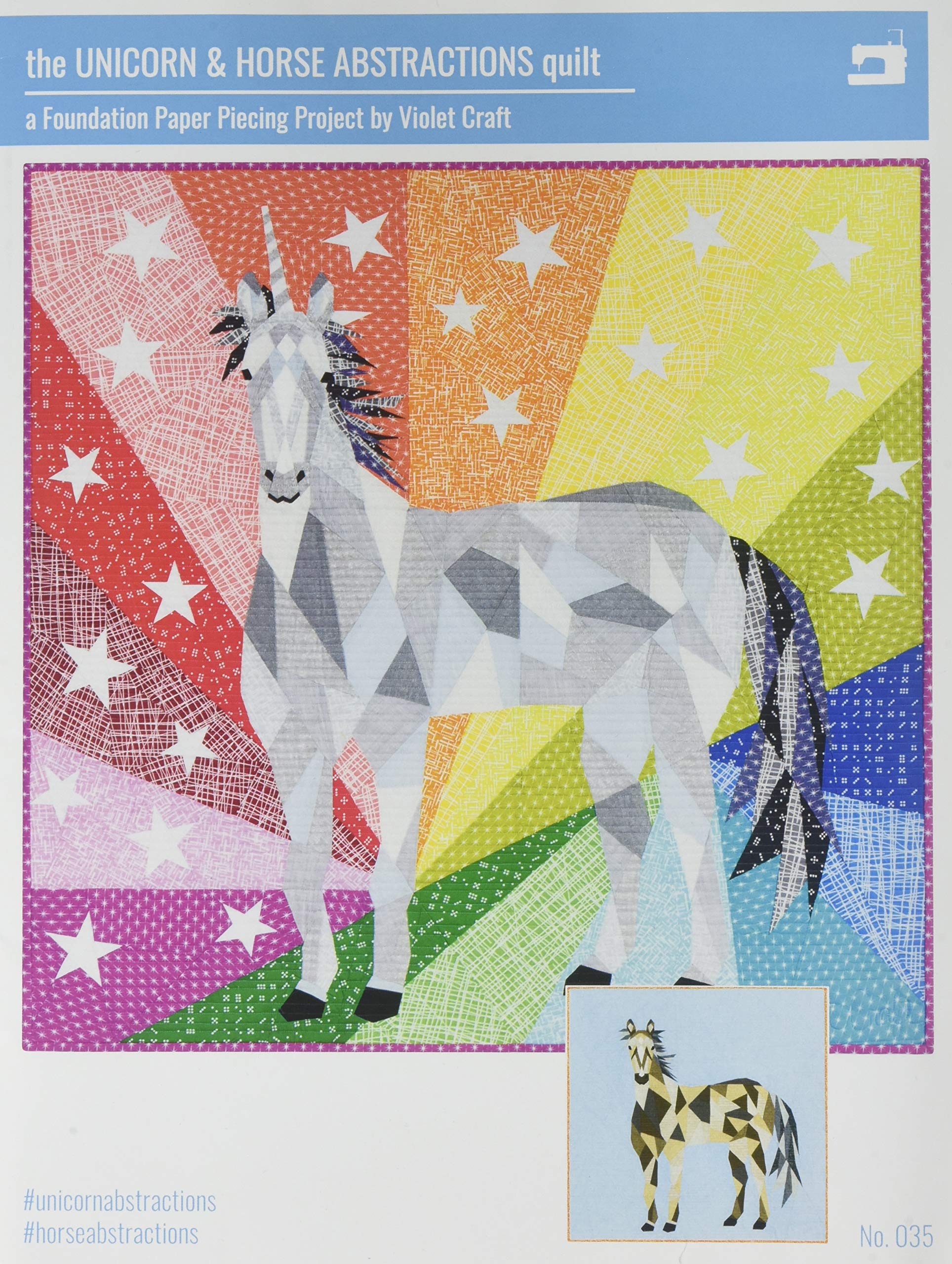 Violet Craft Unicorn & HorseAbstractionsQlt