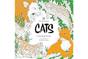 Cats: A Smithsonian Coloring Book