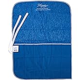 Hagerty 6-Piece Silverware Place Setting Roll – Tarnish Preventing Silver Cloth Storage for Sterling Flatware, Made in USA, Kosher Certified