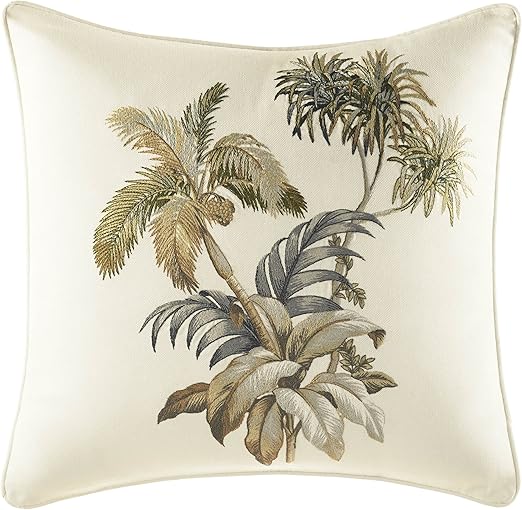 Amazon Com Tommy Bahama Home Nador Embroidered 16 X 16 Square