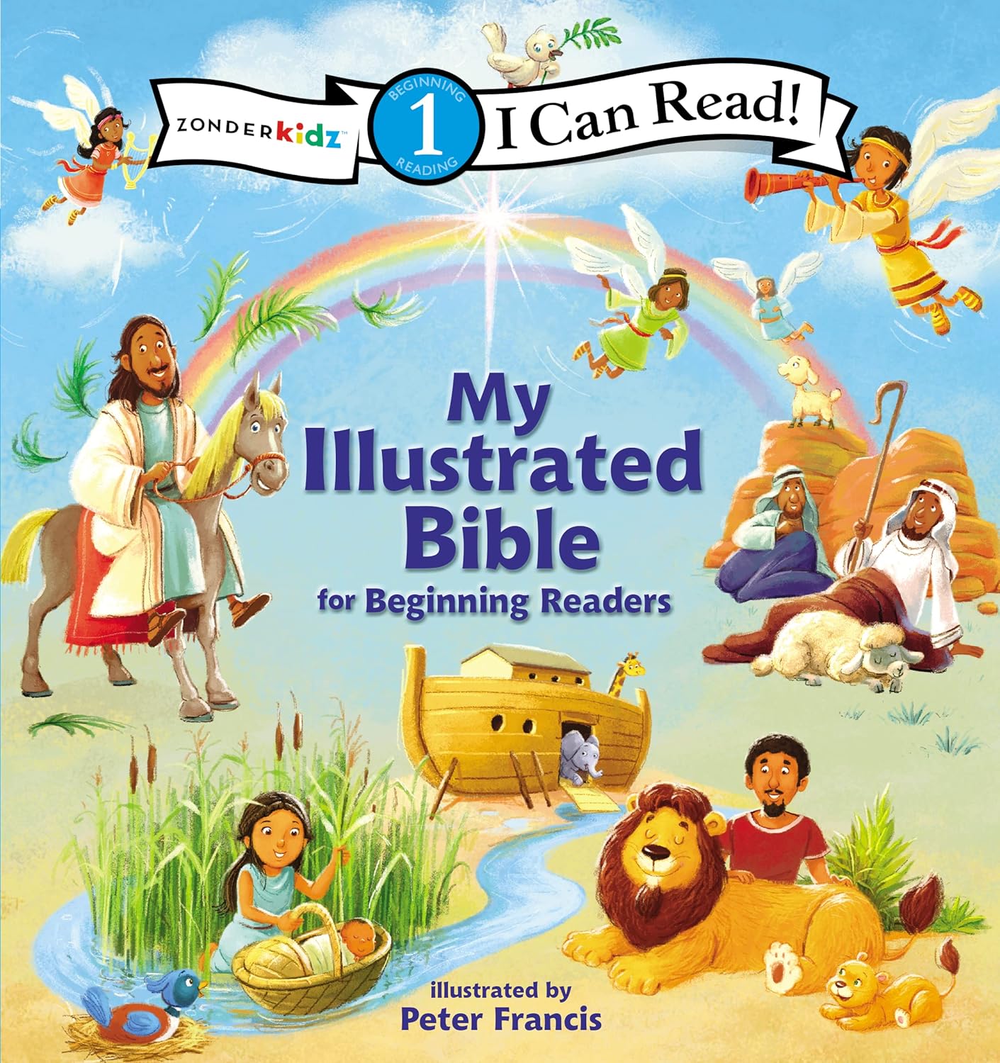 Inspirational - I Can Read My Illustrated Bible: for Beginning Readers, Level 1