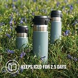 Stanley 1913 Quick Flip 1.06L Stainless Steel Water Bottle Cold 18h Leakproof view 4