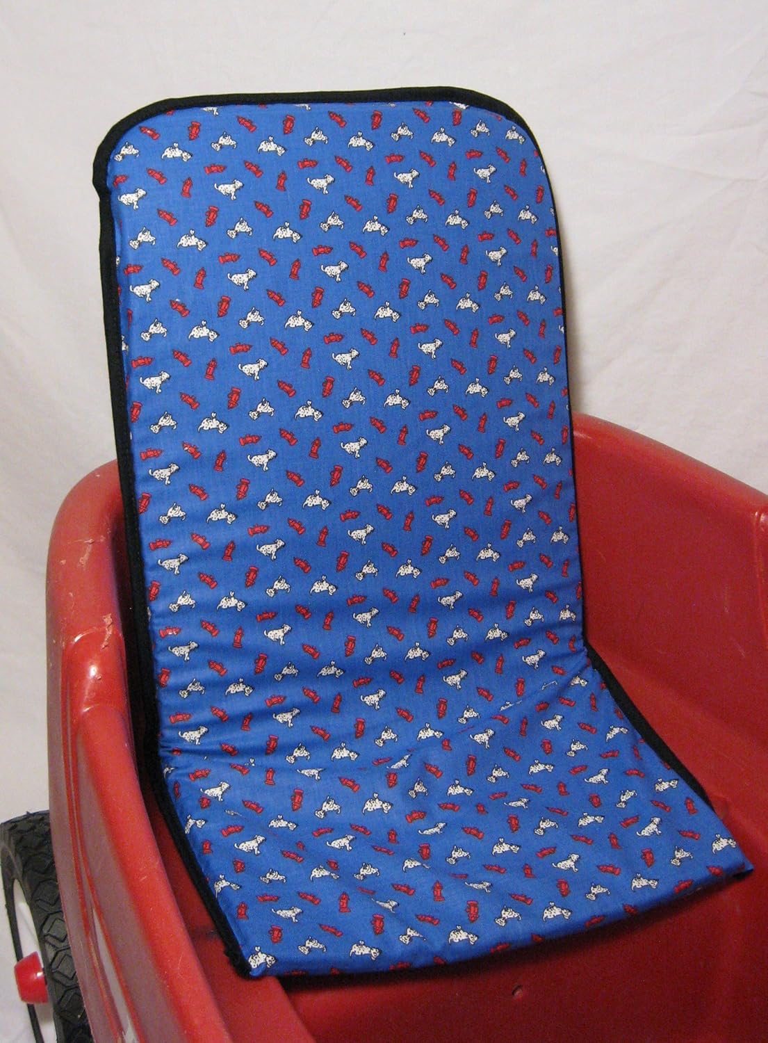 Wagon Seat Cushion Dog and Fire Hydrant Childrens Wagons