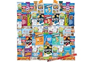 Foxy Fane 66-Count Holiday Gift Box - 66 Healthy Snacks & Treats - Perfect Variety Pack for Easter - Great for Family, Friends & Office