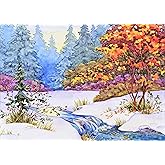 Winter Tapestry Deluxe Boxed Holiday Cards (20 cards, 21 self-sealing envelopes)