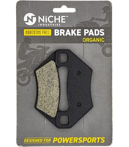 Road Passion Brake Pads For Arctic Cat ATV - Front & Rear Semi-Metal Pads FA39 Size