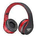 Fleeken Kids Wireless Bluetooth Over-Ear Headphones Stereo Foldable Headsets with Microphone and Volume Control (Wired Model)