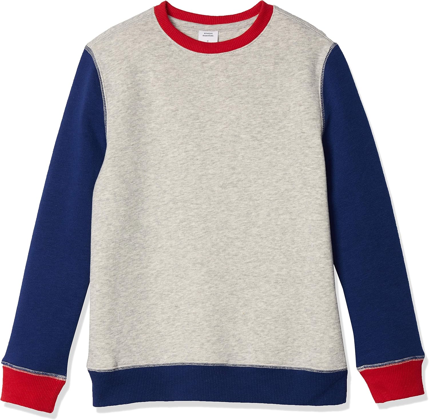 Amazon Essentials Boys' Fleece CrewNeck Sweatshirts Clothing