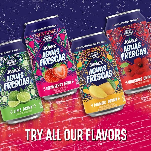 JUMEX AGUAS FRESCAS STRAWBERRY – CLASSIC MEXICAN SOFT DRINKS – STRAWBERRY DRINK FOR COCKTAIL MIXERS & MEXICAN FOOD – FRUIT FLAVORED WATER – NON CARBONATED NON ALCOHOLIC BEVERAGES – 11.3OZ, 1 PACK