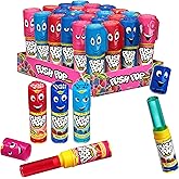 Push Pop Valentine's Candy Variety Pack, 24Ct Bulk Individually Wrapped Lollipops in Assorted Flavors, Full Size, Fun Hard Candy For Birthday Parties, Valentine's Gifts, Goodie Bags, Party Favors