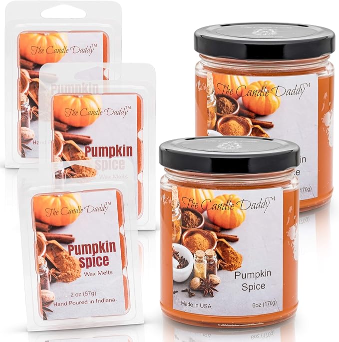 Pumpkin Spice Combo Pumpkin Spice Scented 2 x 6 oz