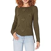 KF/KaufmanFranco Collective Rent The Runway Pre-Loved Olive Cable Knit Sweater