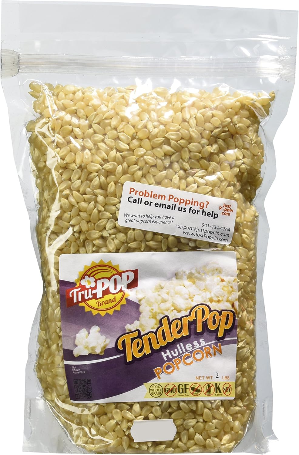 Tender Pop Hulless Popcorn Kernels 2 