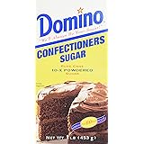 Domino Confectioners 10-x Powdered Sugar, 1 Pound Box (Pack of 2)