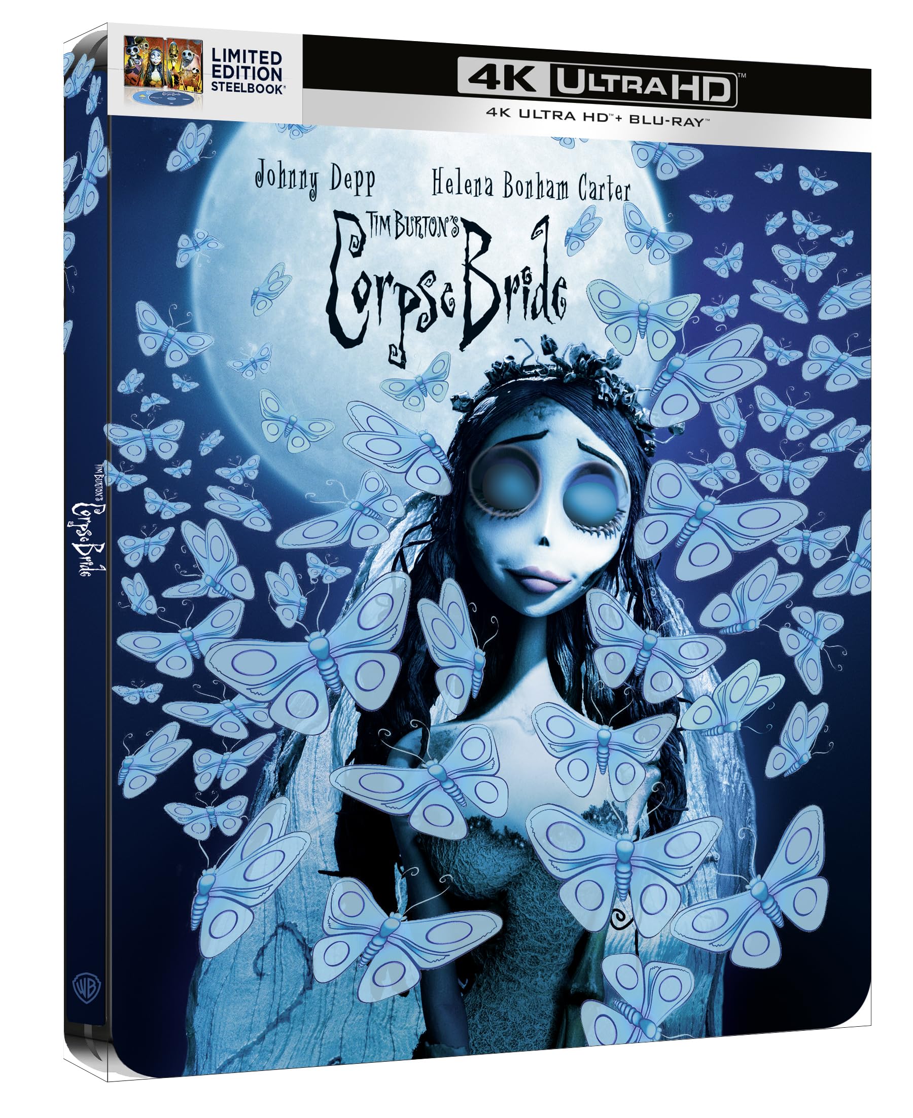 Corpse Bride Steelbook [4K Ultra HD] [2005] Image