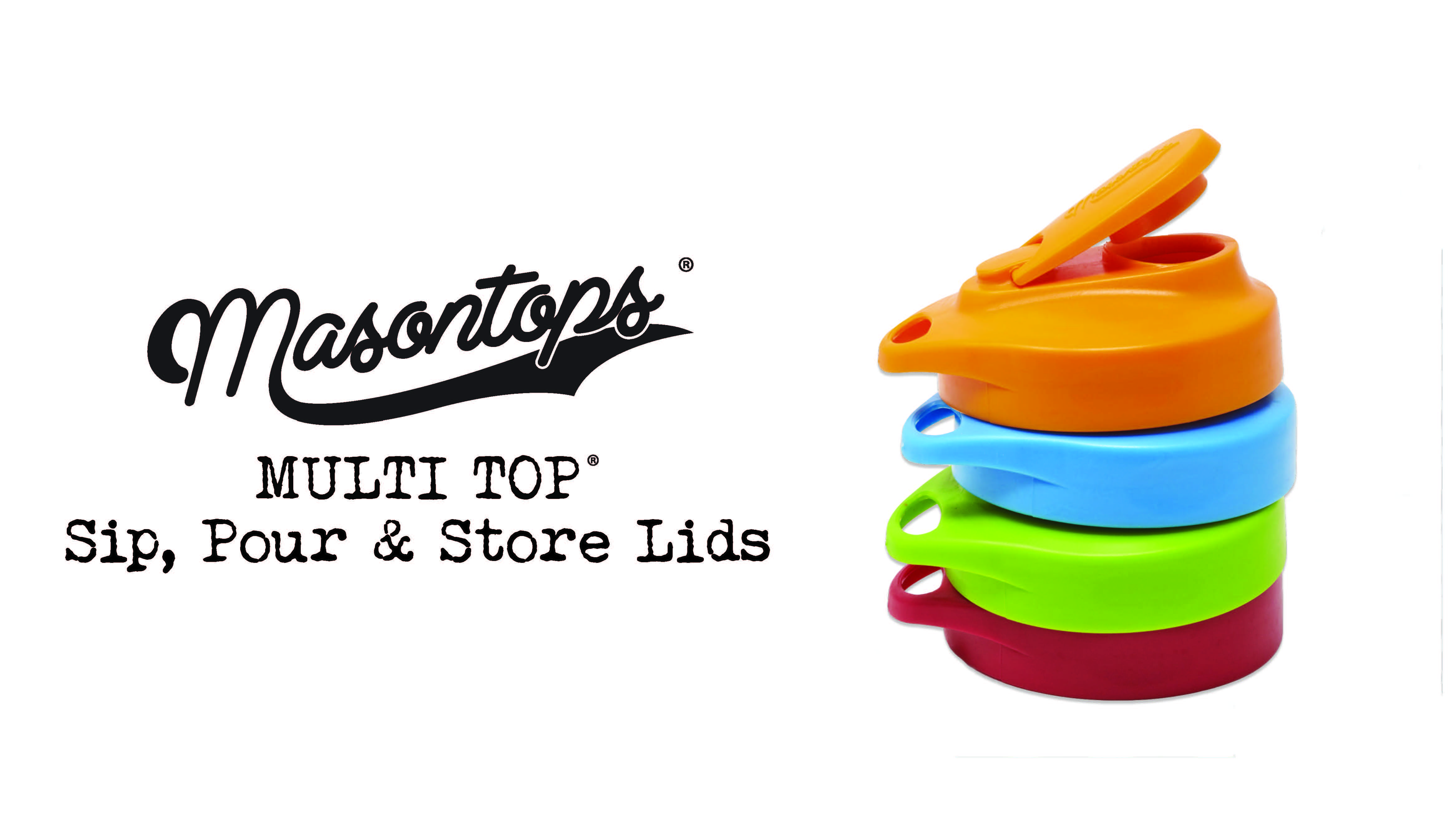 6 Masontops+Multi+Plastic+Mason+Spout