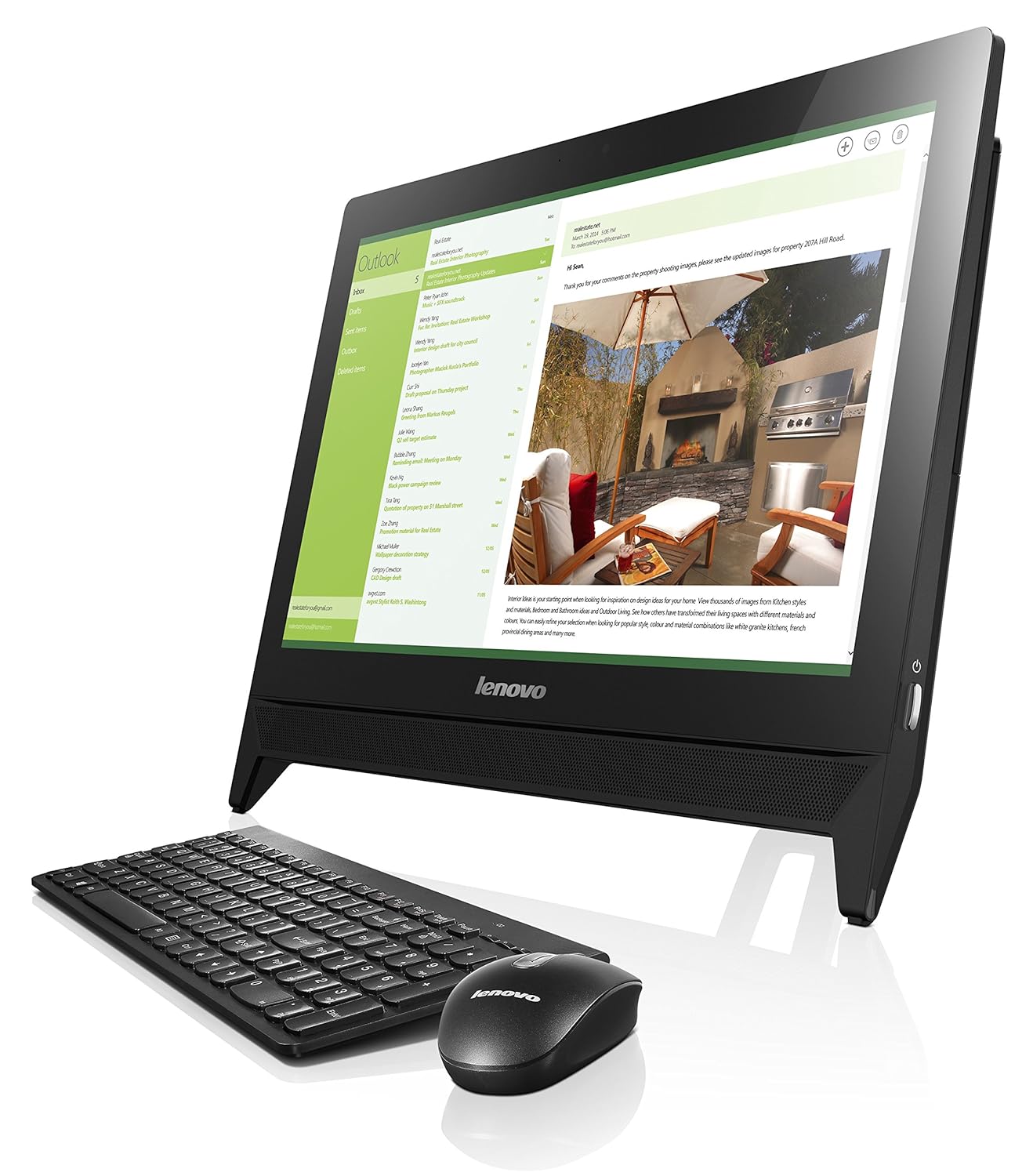 Lenovo IdeaCentre C20 AllinOne PC More Than Meets The Eye Top Up