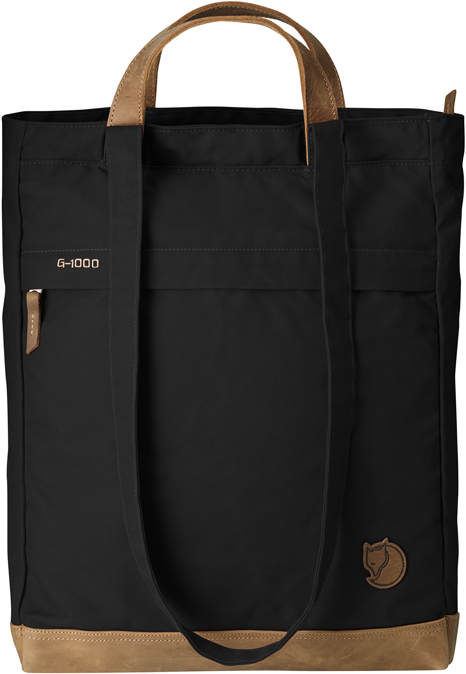 Fjällräven Kånken Unisex Pocket Tote Bag 14 x 33 42 cm, 16 liters, One Size Black
