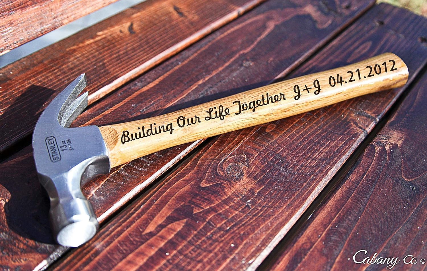 Which Is The Best Building Our Life Together Engraved Hammer