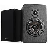 Micca MB42X G2 Passive Bookshelf Speakers for Home Theater Surround Sound, Stereo, and Passive Near Field Monitor, 2-Way (Black, Pair)