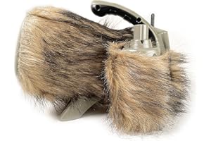 Icotec Large Fur Wrap for GCX and GCX+ Predator Calls - Fits: Outlaw+, Night Stalker+, Renegade+, Oultaw, Night Stalker, and Sabre