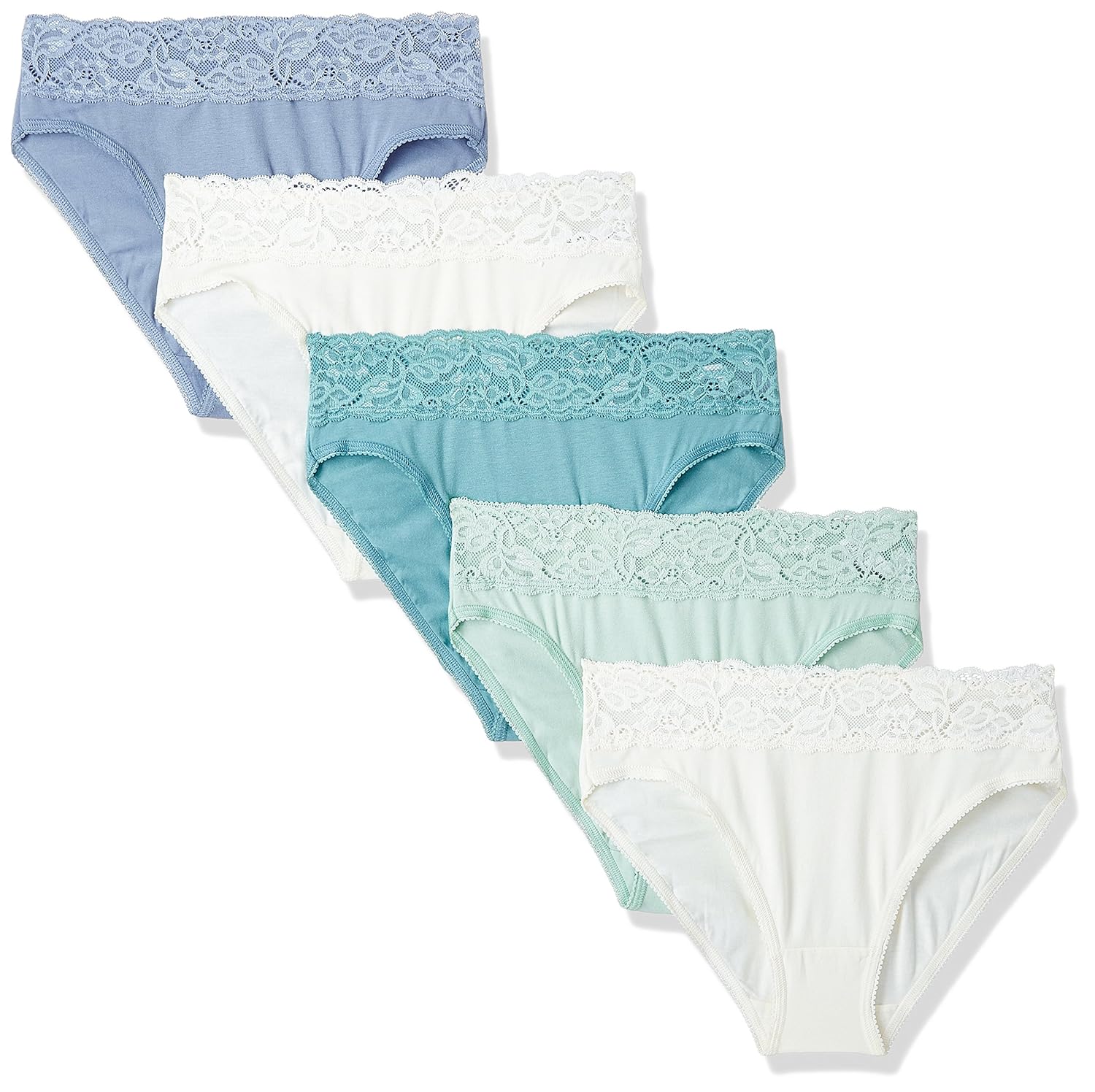 Buy Marks & Spencer Women's Cotton Bikini Knickers (Pack of 5