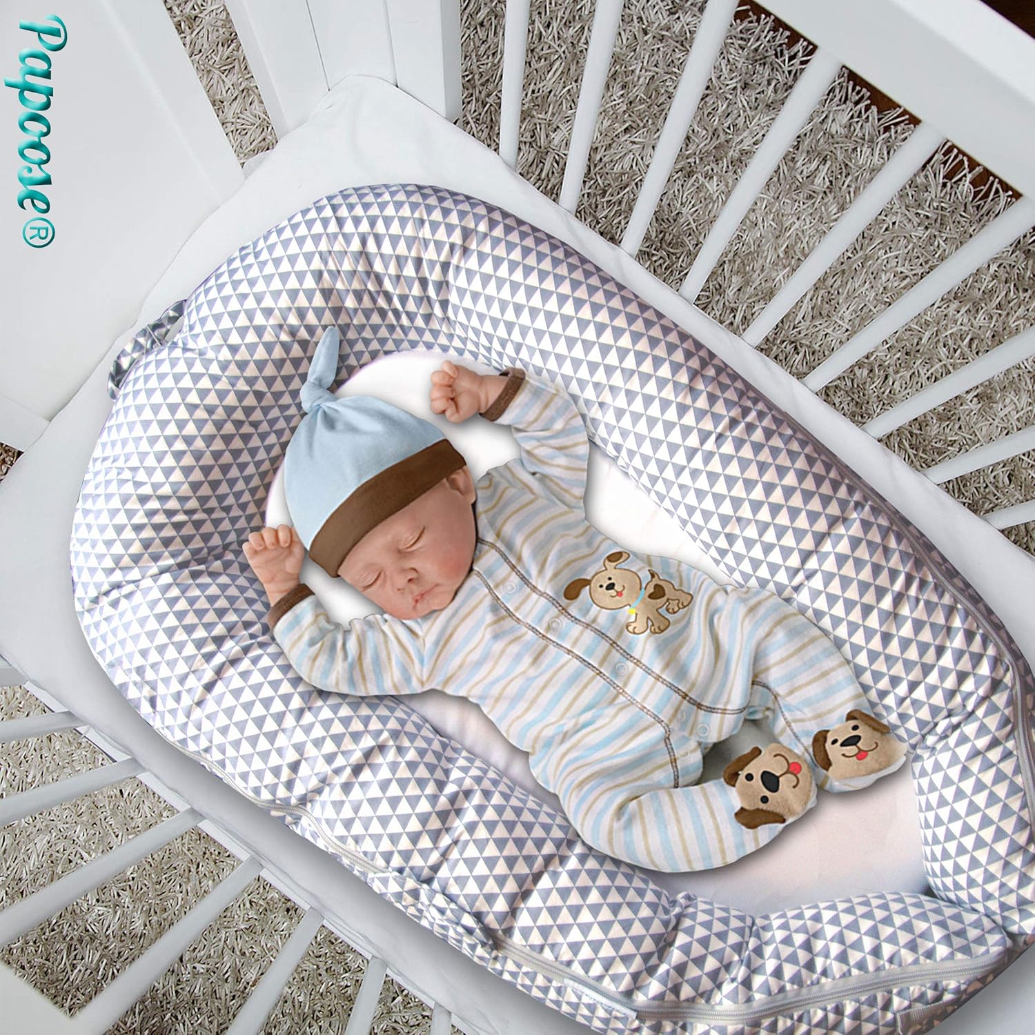 newborn in cot straight away