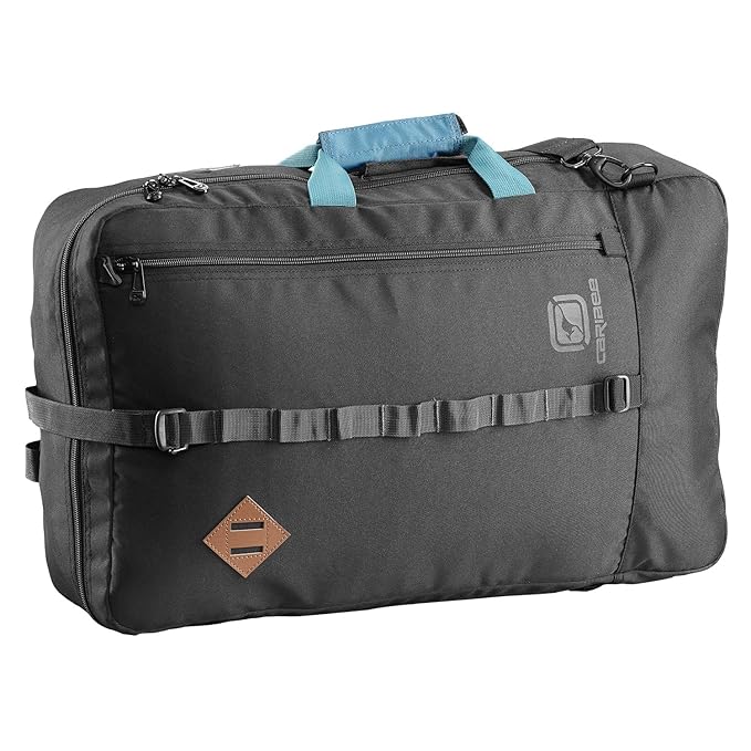 Caribee Red Wing Cabin Bag 38l Black Amazon Co Uk Luggage