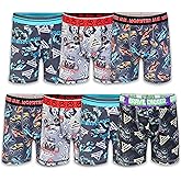 Monster Jam boys Exclusive 7-pk Athletic Boxer Briefs With Grave Digger, El Toro Loco & More, 2