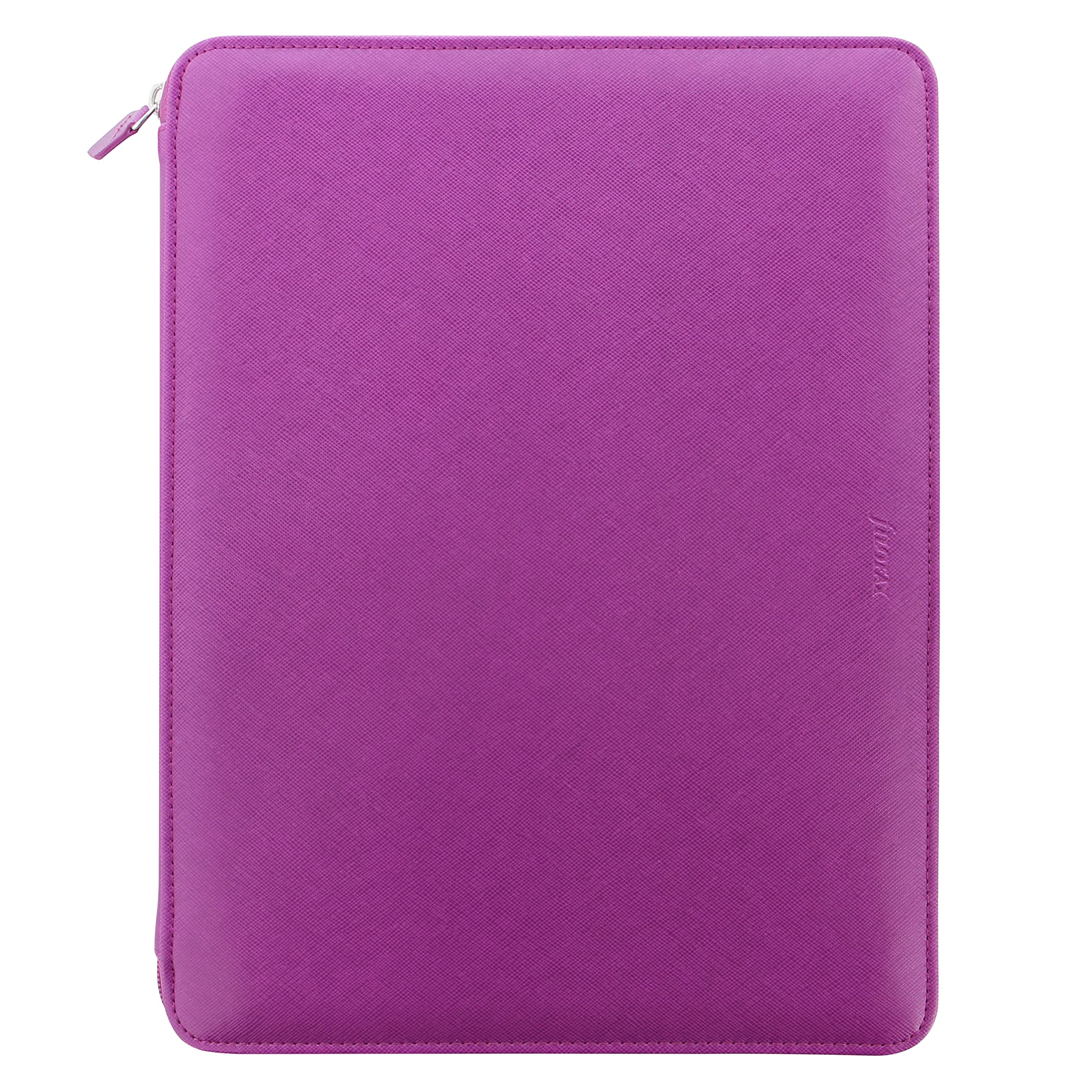 Filofax A4 Saffiano Zip Folio - Raspberry