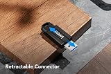 Lexar JumpDrive S80 128GB USB 3.1 Flash Drive Retractable, AES-256 view 3