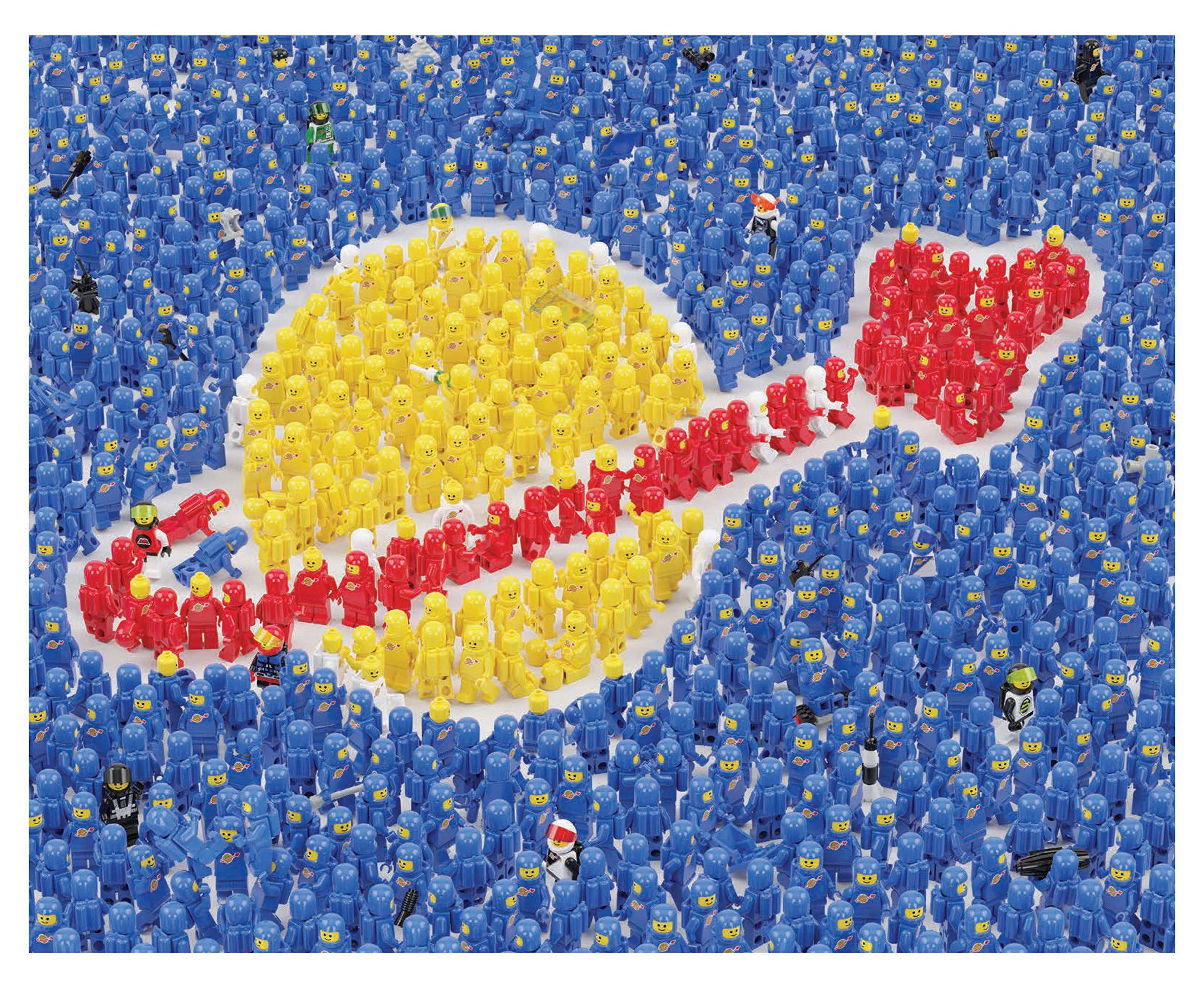 LEGO IDEAS Minifigure Space Mission 1000-Piece Jigsaw Puzzle