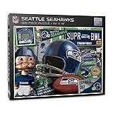 YouTheFan NFL Seattle Seahawks Retro Series Puzzle