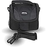 Ultimaxx Funda de transporte pequeña/bolsa para dispositivos Sony, Nikon, Canon, Olympus, Fuji, Pentax, Panasonic, Samsung, L