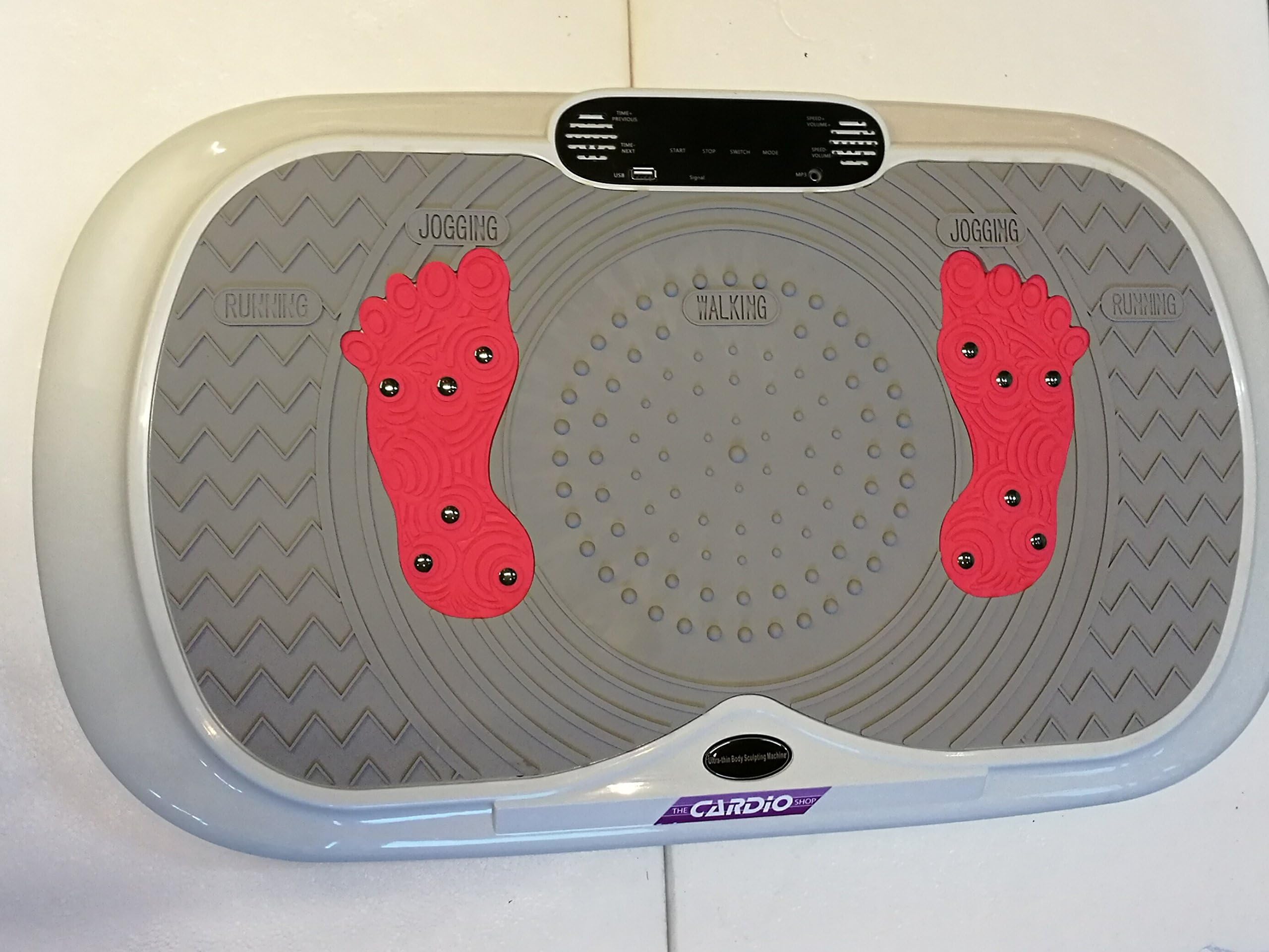 The Cardio Shop Ultrathin Full Body Vibration Platform Massage Workout Fitness Machine