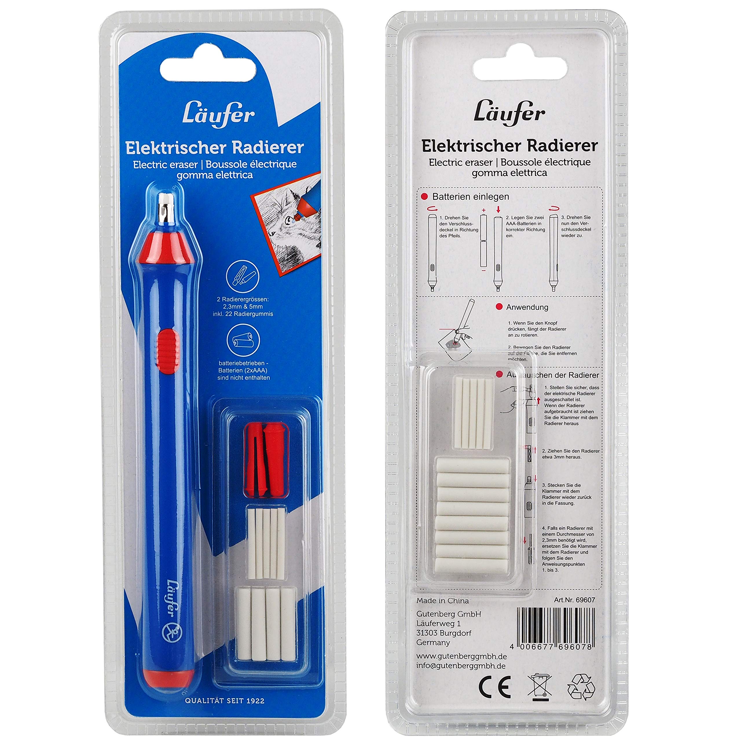 Läufer 69608 Electric Eraser.