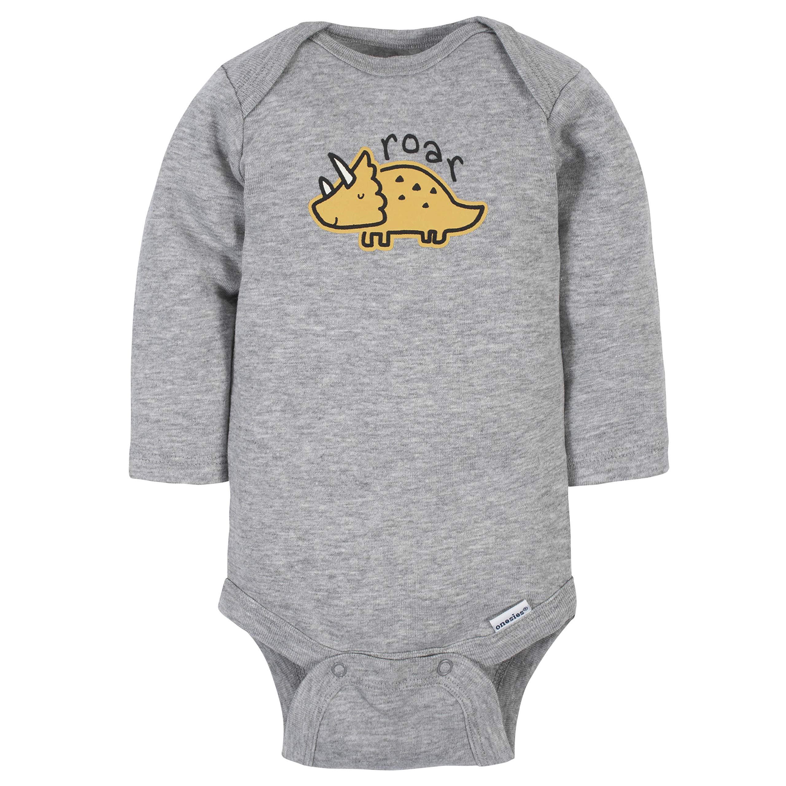 Gerber Baby Boys' 6-Pack Long-Sleeve Onesies Bodysuit
