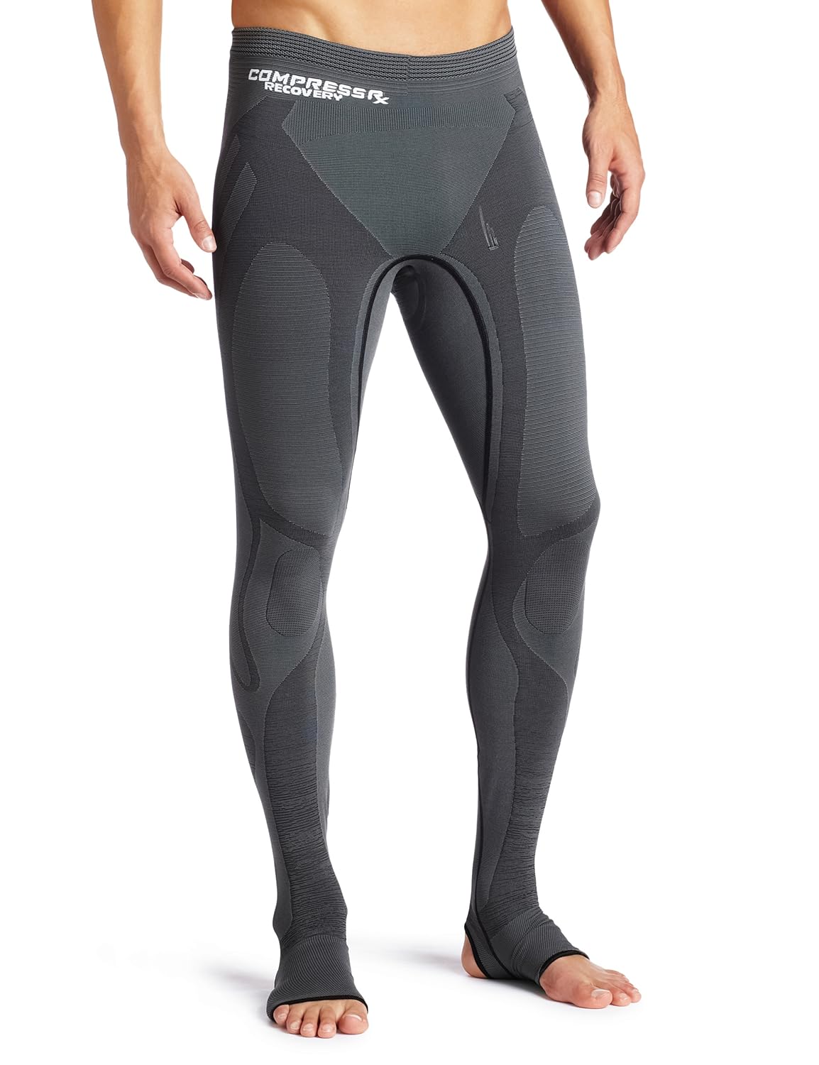 Zoot Ultra Compressrx Compression Recovery Tights Charcoal, Size 5