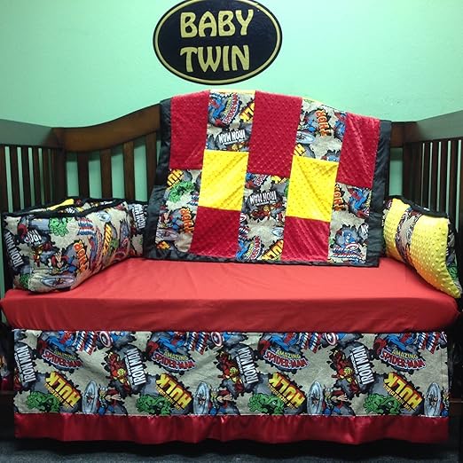 marvel baby crib sheets