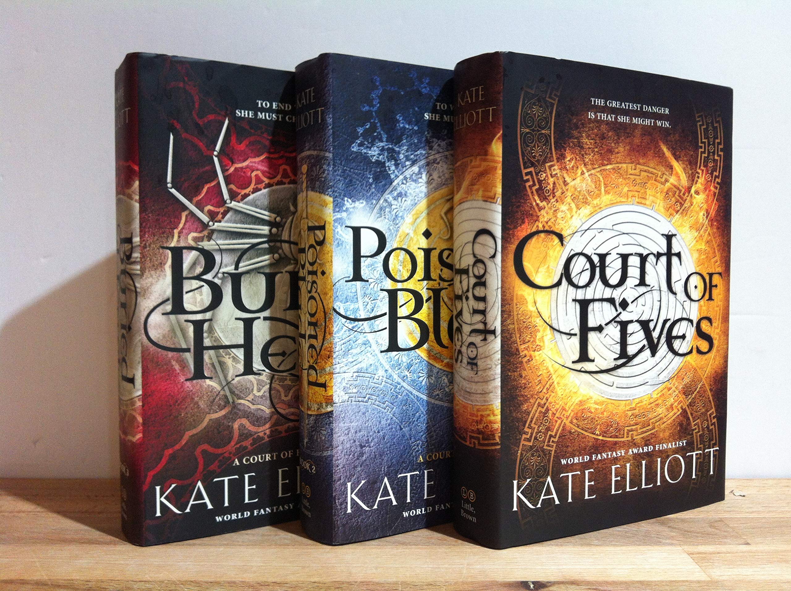 Court Of Fives Series Set Of 3 Court Of Fives Poisoned Blade Buried Heart Kate Elliott Amazon Com Books